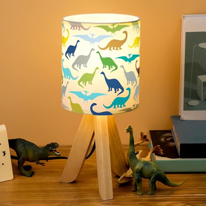 VIHOSE Dinosaur Kids Table Lamp by VIHOSE