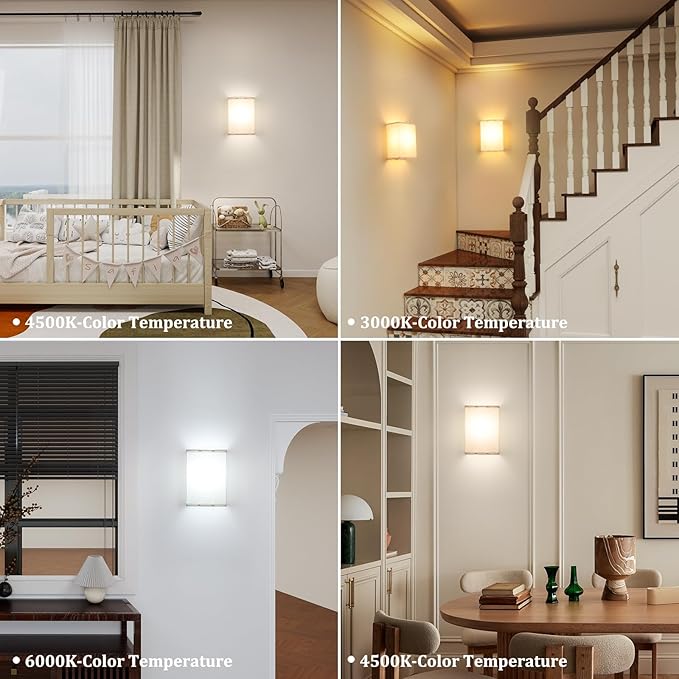 Adhesive Battery Operated Wall Sconce Set of 2, 6000 mAh Battery Rechargeable - Image 9