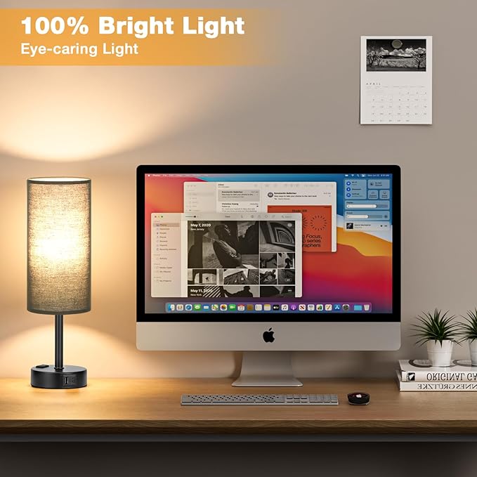 Black Touch Table Lamps Set - Image 5
