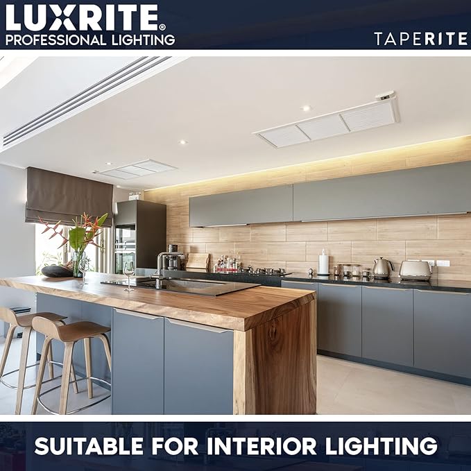 LUXRITE LED Strip Lights 16.4FT, 3500K Natural White, Ultra High Density - Image 5