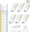 6 Pack Dimmable 4FT Led Shop Lights, 30W 3900LM 3000-6500K Tunable, T8 Led by Zi-Zohnson