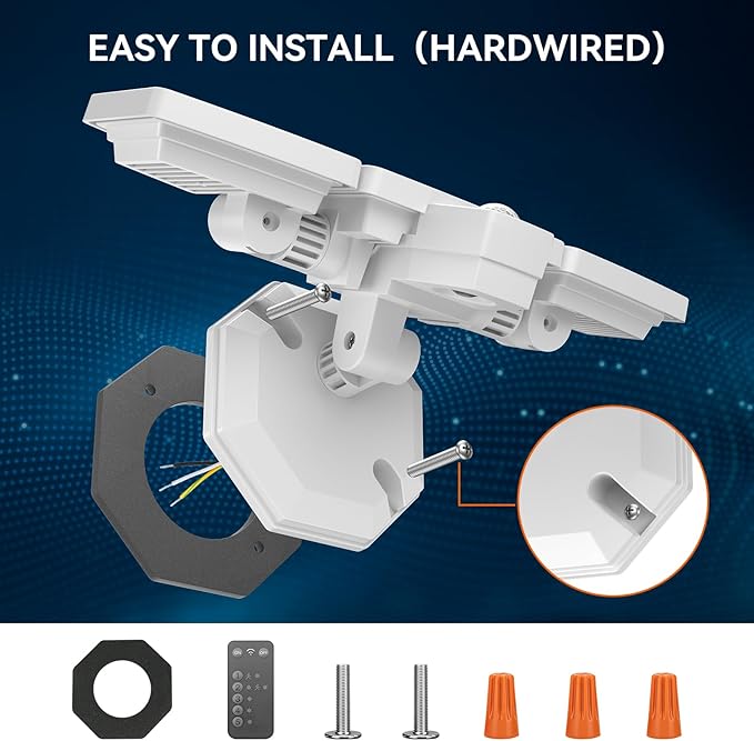 LED Security Lights Motion Sensor Outdoor Lights, 5000K Daylight, IP65 - Image 9