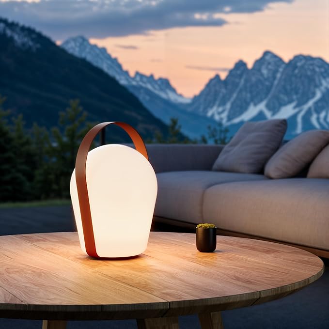 Cordless Lamp for Patio Decor, Patio Lights Outdoor Waterproof IP65, - Image 2