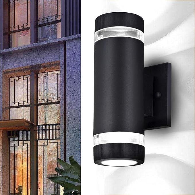 Outdoor Wall Sconce Lights, Dusk to Dawn Outdoor Exterior Lighting - Image 5