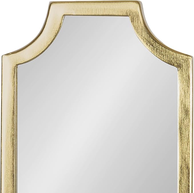 Kate and Laurel Ciel Glam Mirrored Wall Sconce; 6 x 5 x 16; Gold; Modern - Image 9