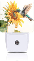 Night Light Hummingbird and Sunflower Night Lights Plug into Wall Smart Dusk to by FOISIIAEA