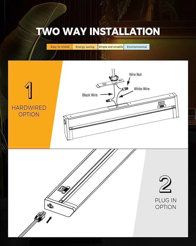 4 Pack 12" Under Cabinet Lighting - Image 6