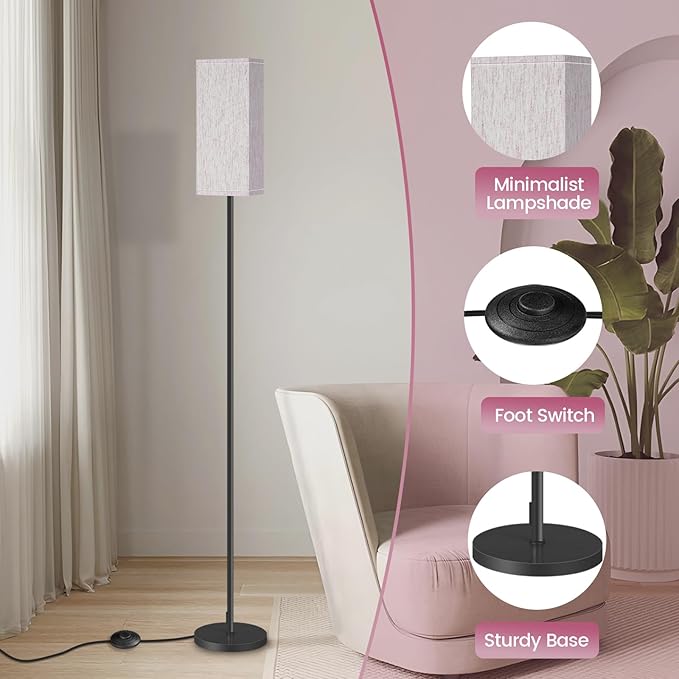 64.6" Floor Lamp, Pole Lamp - Image 7