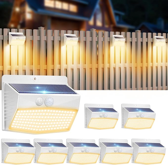 Peasur Solar Outdoor Lights, Motion Sensor Security Lights by Peasur