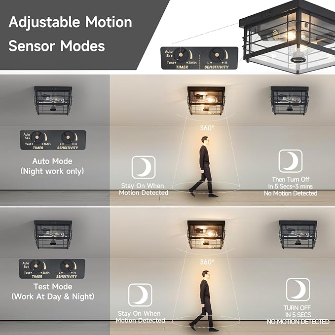 Yisuro Outdoor Ceiling Light - Image 2