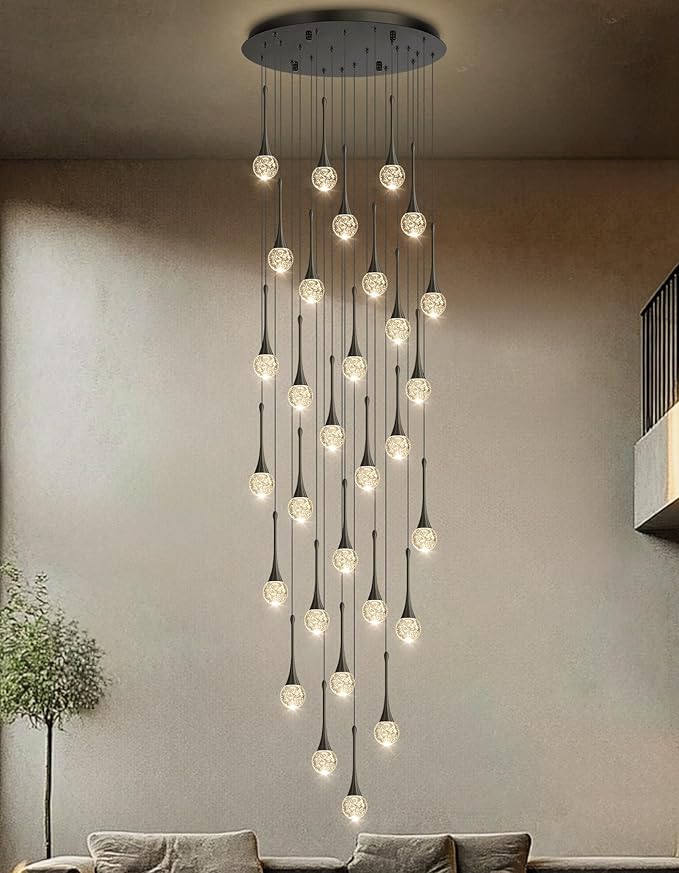30 Light Modern Glam Crystal Chandelier - Image 2