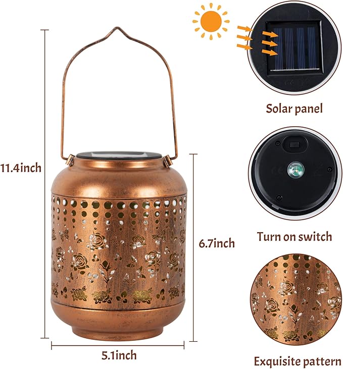 Butterfly Solar Lanterns Outdoor Waterproof, Butterfly Gifts - Image 5