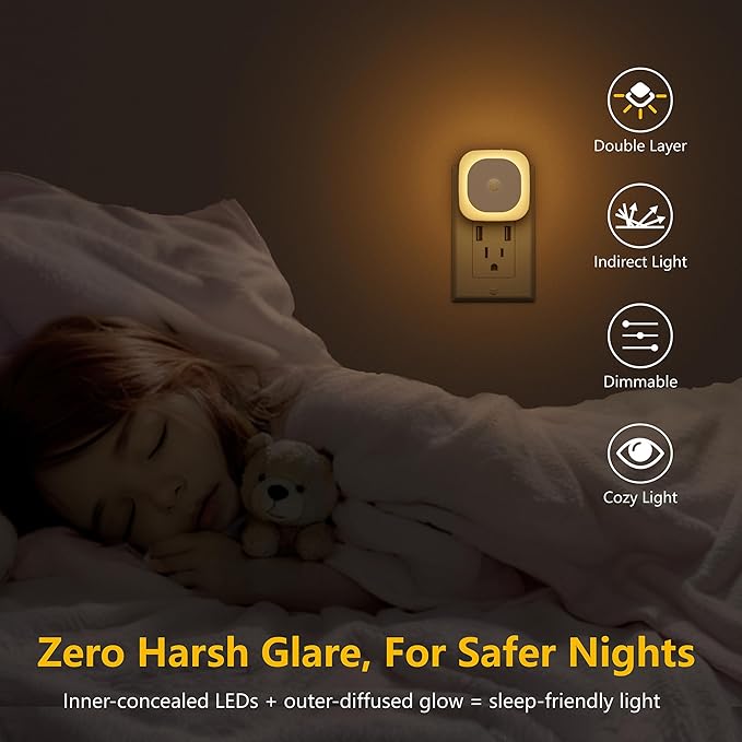 2 Pack Plug in Night Light - Image 6