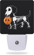 Night Light, Halloween Dachshund Dog Night Lights Plug into Wall by AOWULA