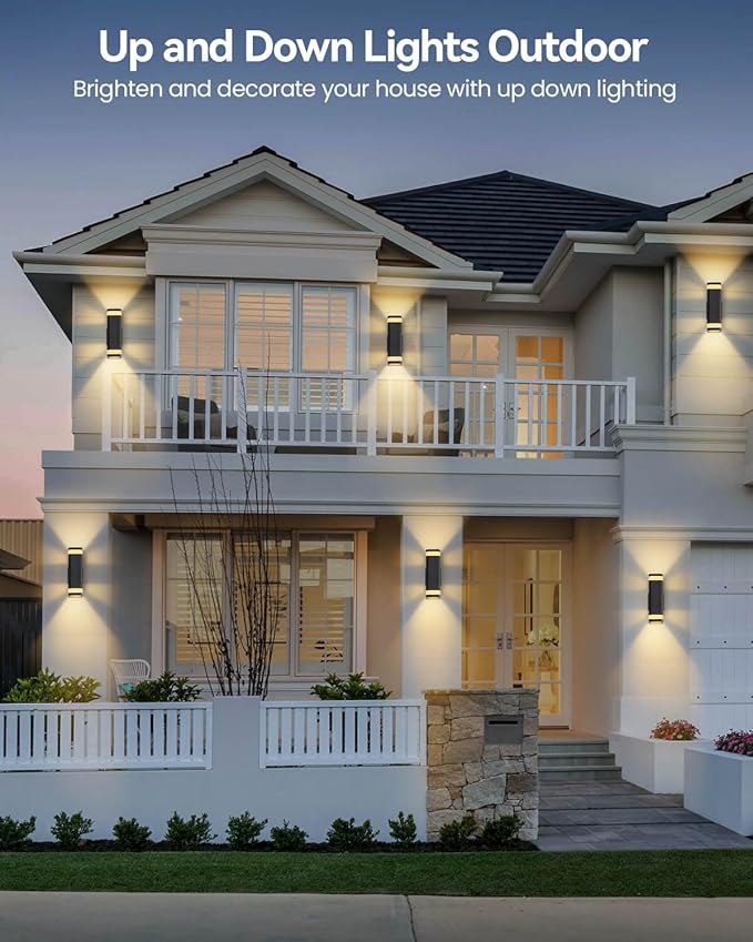 SHIMR Dusk to Dawn Outdoor Wall Light - Image 3