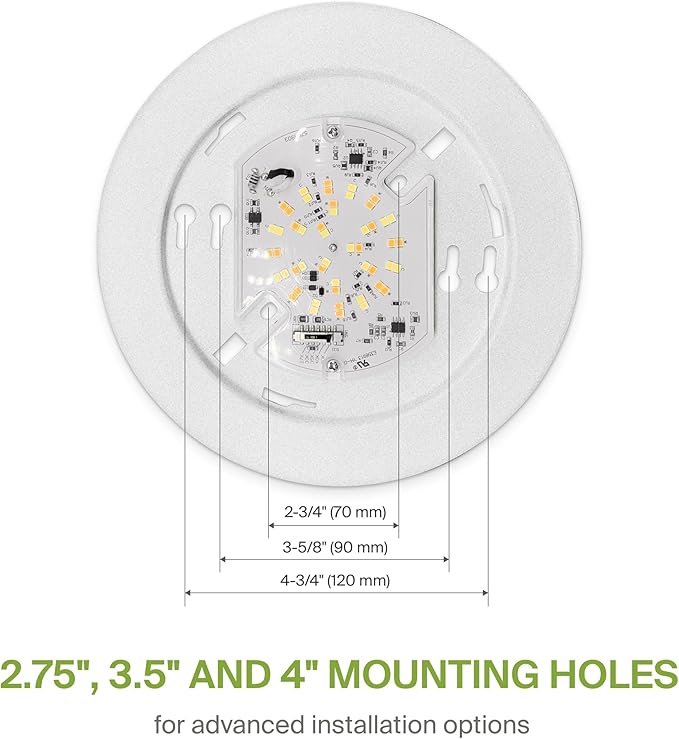 ASD 1 Pack LED Disk Lights 6 Inch, 15W 5CCT 2700K-5000K 1245LM CRI90+, Dimmable - Image 5