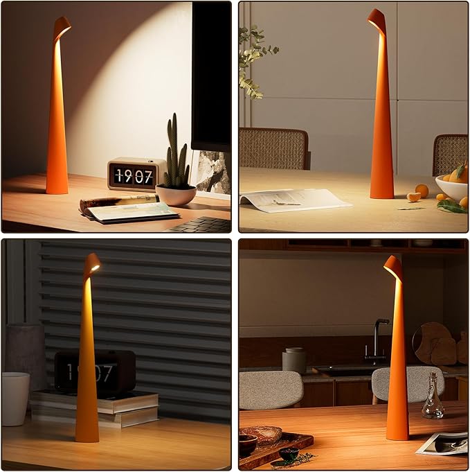 Portable Cordless LED Desk Lamp, Rechargeable Wireless Table Lamp, 3-Level - Image 7