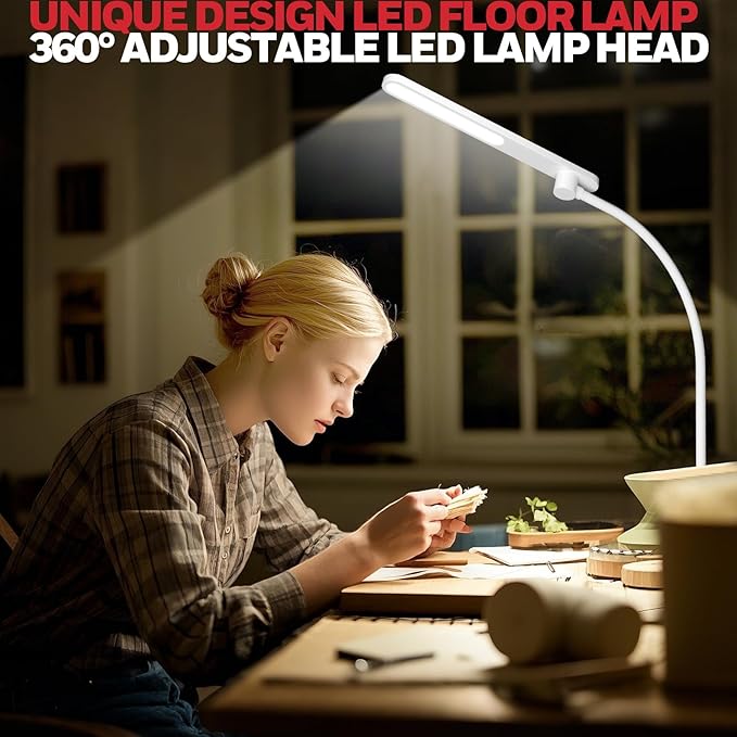 Honeywell LED Floor Lamp, F4 Sunturalux™ Gooseneck Floor Lamps - Image 7