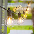 Kawaya 240FT Outdoor Lights String LED Patio Light Waterproof Dimmable G40 by KAWAYA