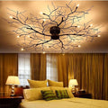 NIAOERFEN Black Modern Chandelier by Unknown