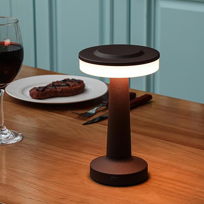 Riakrum 2 Pcs LED Portable Cordless Table Lamp - Image 5