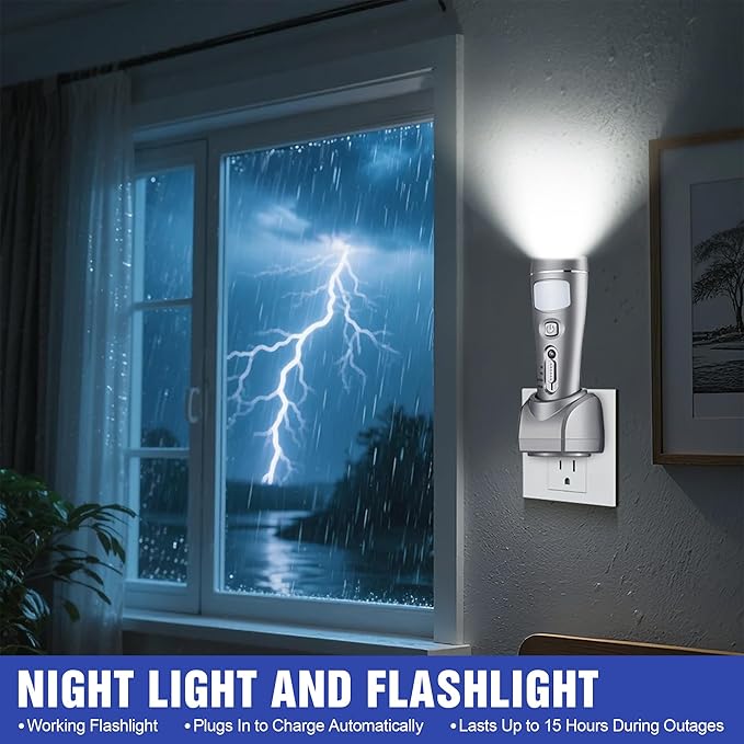 6 Pack Rechargeable Emergency Lights - Image 2