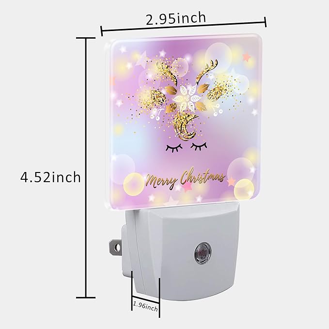 Cute Merry Christmas Deer Night Light - Image 5