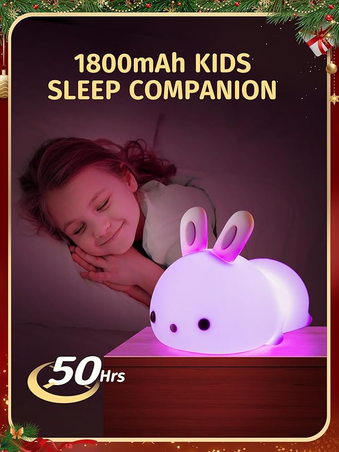 One Fire 【Gifts Package】 Bunny Night Light - Image 6