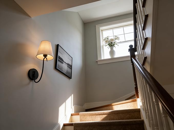 PERMO Matte Black Wall Sconce - Image 8
