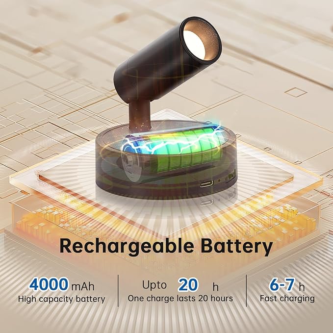 Spotlight Indoor, Wireless Battery Operated - Image 3