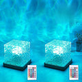 Ocean Wave Projection Lamp, 16 Color RGB Mood Light by Growalleter