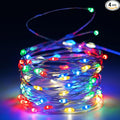 4 Pack 60 LED Christmas Fairy Lights Battery Operated by BOSSERN