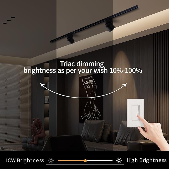 Aisilan LED Dimmable H Track Lighting Heads - Image 2