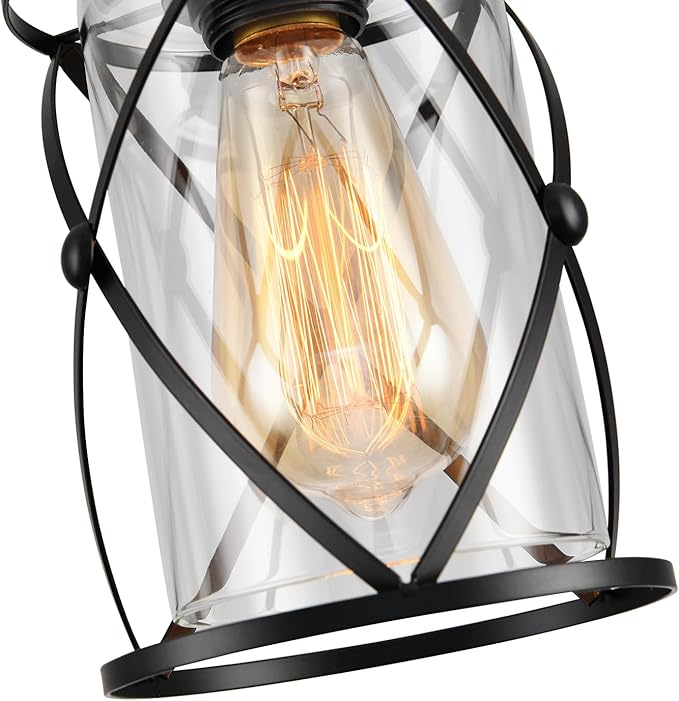 3 Lights Industrial Pendant Light - Image 3