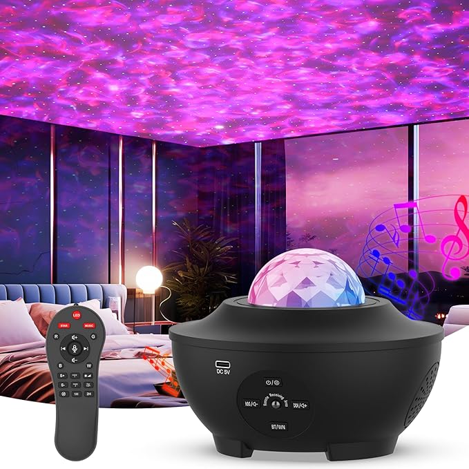 Star Projector Galaxy Light Projector, Ocean Wave Projector - Image 7