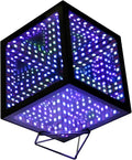 Infinity Hyper Cube LED Table Lamp, Color-Changing Music-Sync APP-Controlled by Heepulor