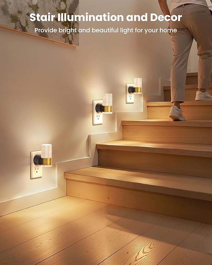 VOLISUN LED Night Lights Plug into Wall, Dimmable Night Light 3 CCT & 5 - Image 5
