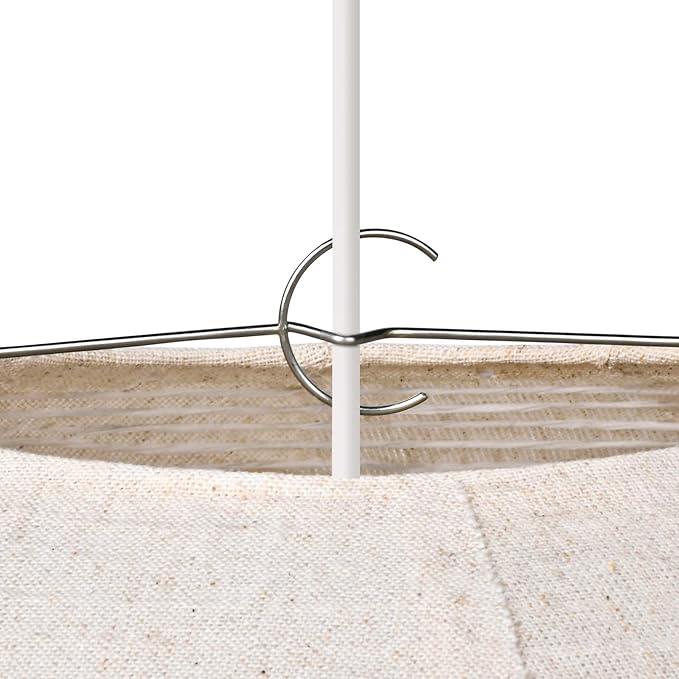 Large Hanging Lamp shade 20INCH Round Linen Pendant Lamp shade Can replace - Image 6