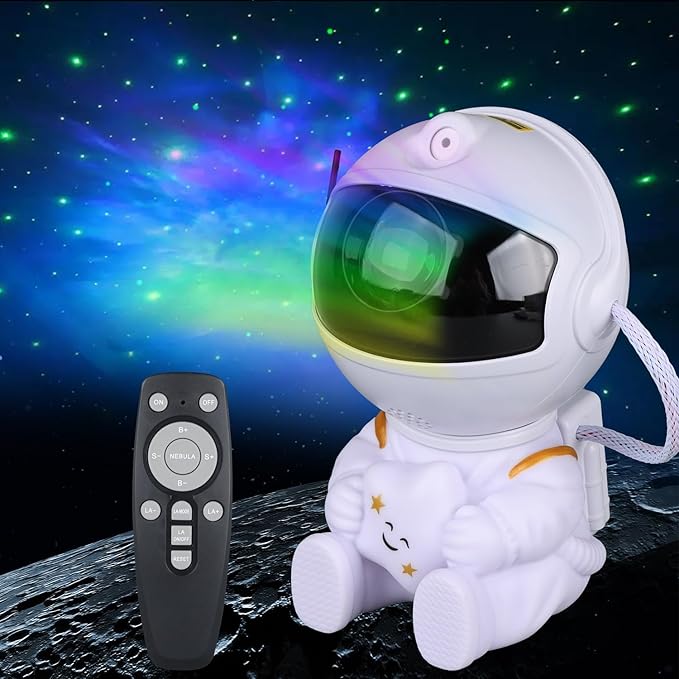 Astronaut Star Projector, Star Projector Galaxy Light by YXQUA