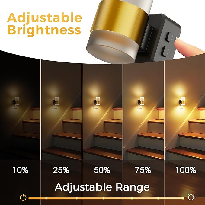 L LOHAS LED Night Light, Night Lights Plug into Wall, Dusk to Dawn Sensor - Image 3