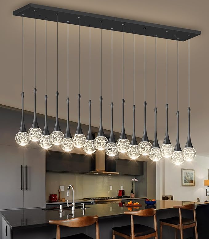 16 Lights Modern Glam Crystal Chandelier by CENOZO