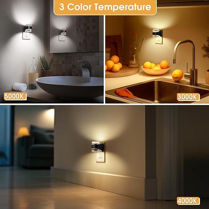 Briignite LED Night Light Plug into Wall - Image 5