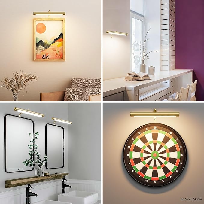 4W Picture Light Plug in, Dimmable Wall Light - Image 8