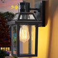 Motion Sensor Outdoor Wall Lights, Porch Light Outdoor 3 Lighting Modes by YISURO