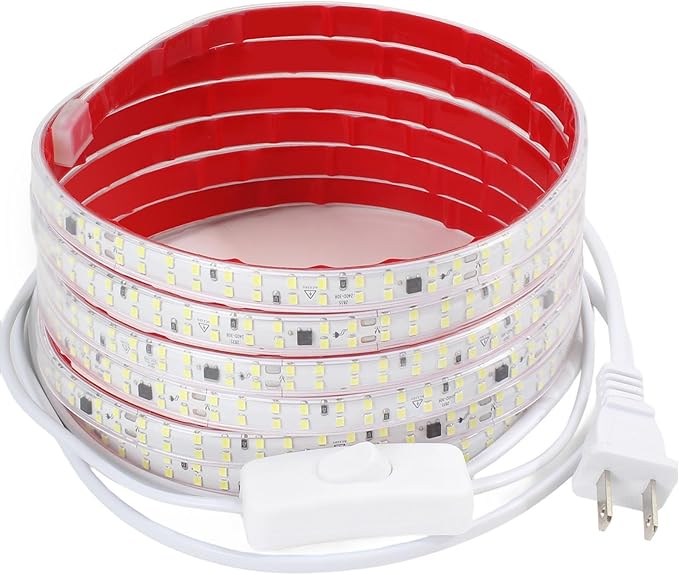 Outdoor Rope Light Waterproof IP65 3.28ft 110V LED Lights Bedroom 240LEDs/m - Image 2
