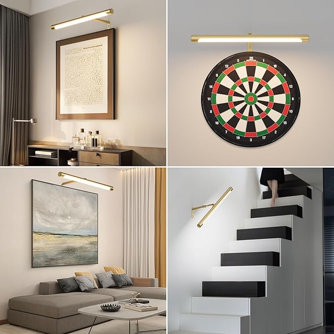 Picture Lights for Paintings Plug in, Remote Control Gallery Painting Wall - Image 8