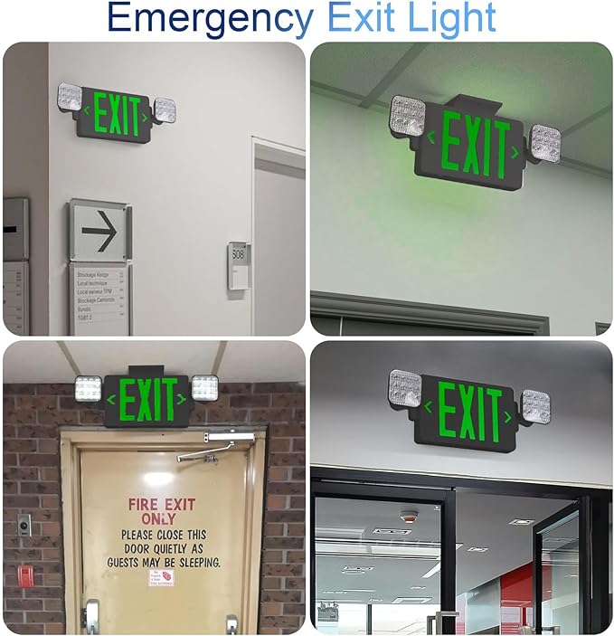 CM MZY Black Housing Exit Sign - Image 5