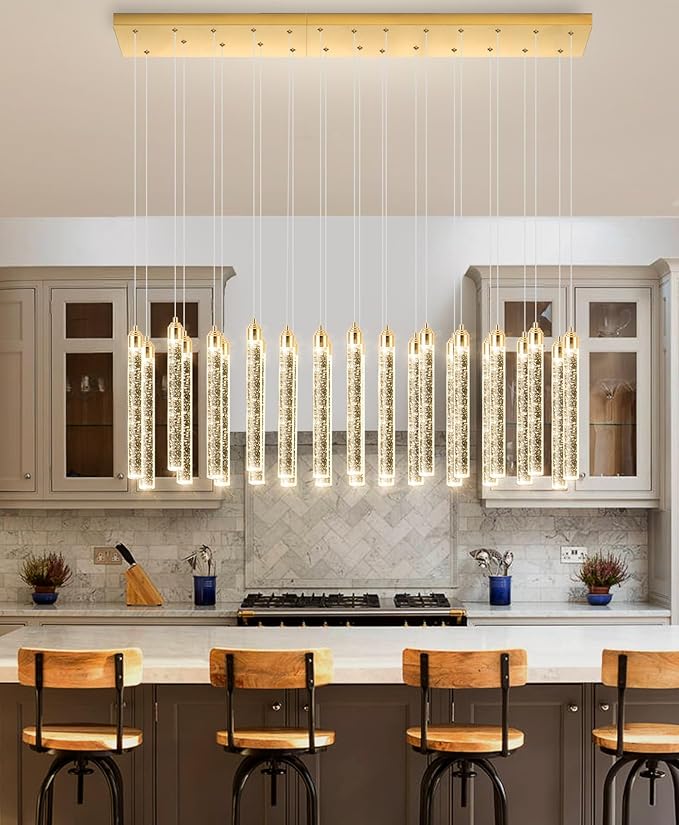 Rectangular Chandeliers 26-Lights Long Light - Image 8