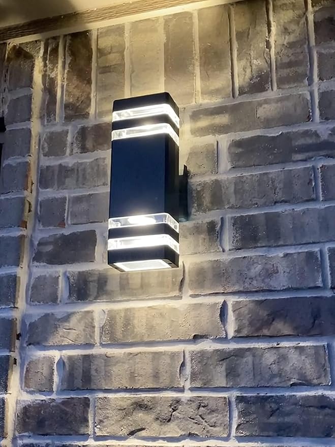 1 Pack LED Outdoor Light Fixture, Aluminum Wall Lights, IP65 Rated - Image 4