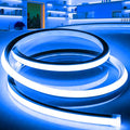 LED Strip Lights Blue, 9.8ft 110-120V Neon Rope Lights, Flexible Silicone by VOEWT